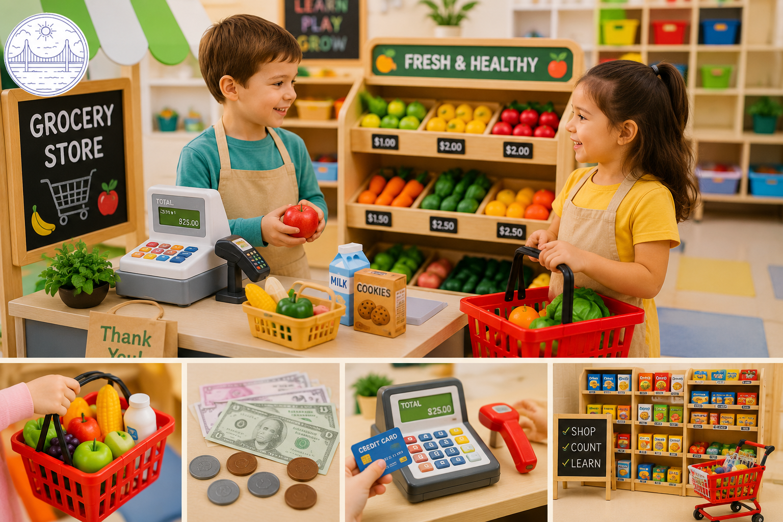 pretend grocery store