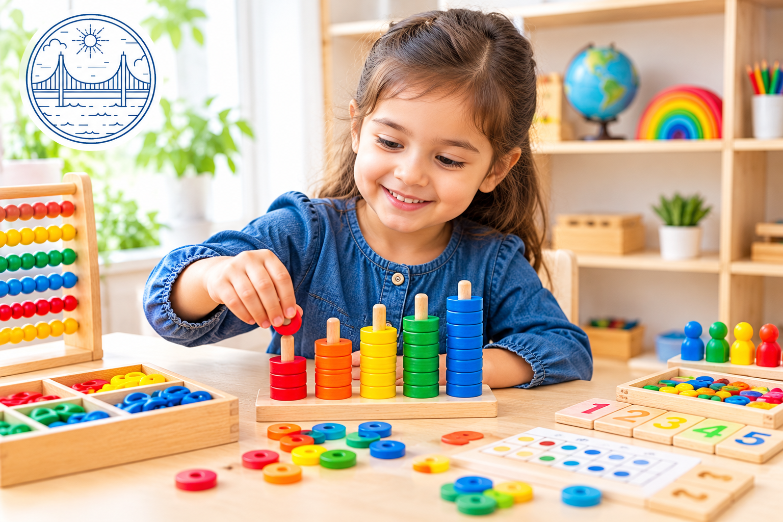 Montessori counting toys